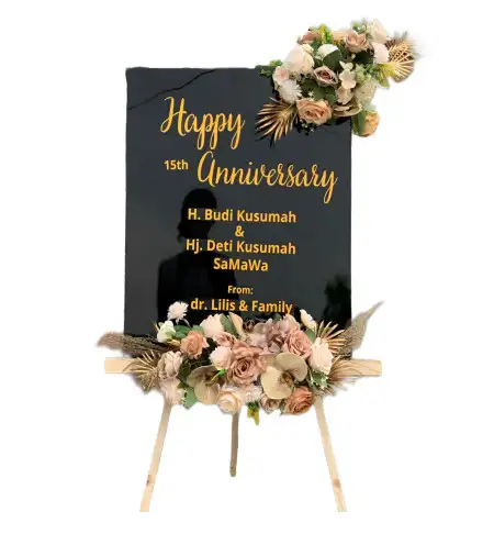 Papan Bunga Akrilik Wumialo