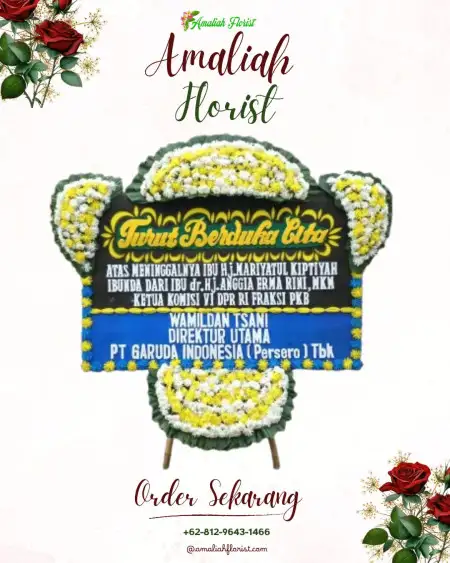 Papan Bunga Duka Wumialo